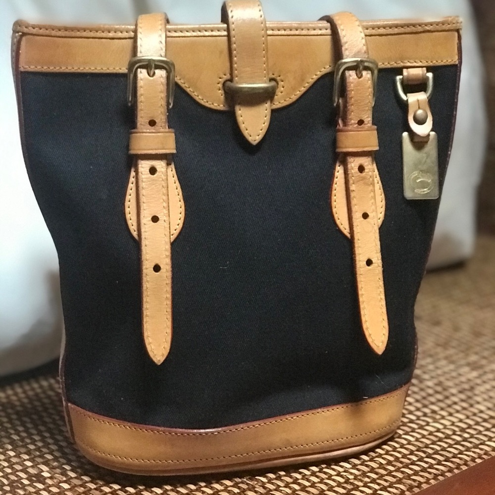 Vintage Dooney & Bourke Small Bucket Bag